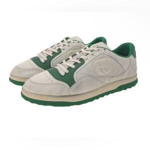 Gucci Men MAC80 Sneaker Off White Green